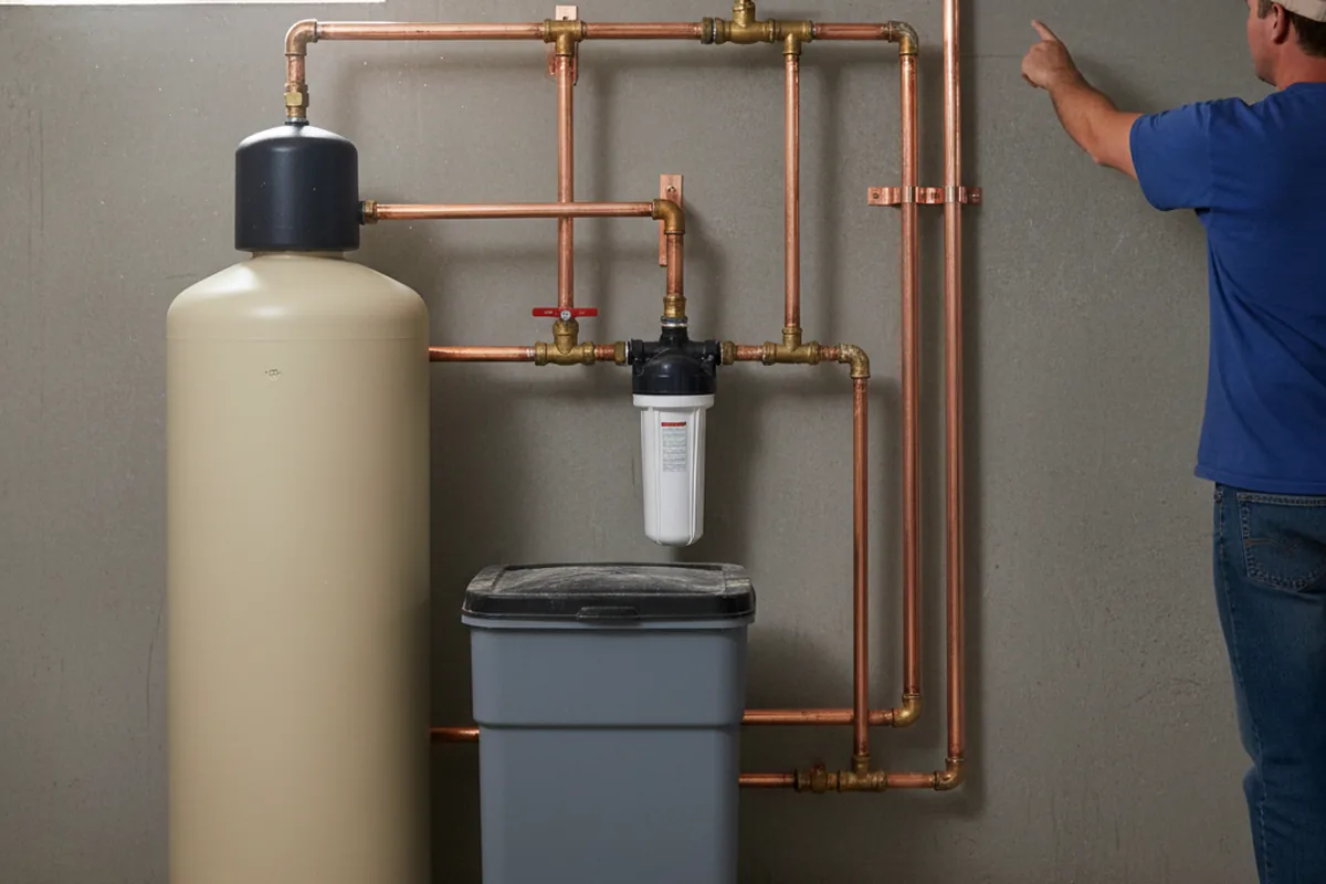 Whole-house water treatment system installed in Emporia